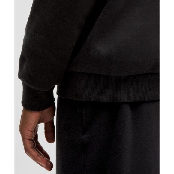 Lululemon Men’s Steady State Half Zip In Black - Picture 5 of 10